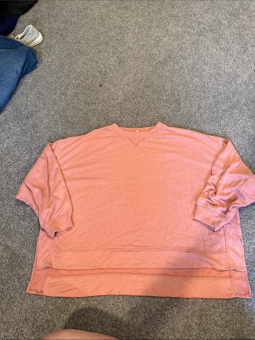 Women's Relaxed Coral Sweatshirt